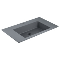 Раковина VCB-13800G из кварца, цвет серый - Gidratop.ru изображение