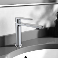 Смеситель для раковины Vogue VBF-1V1CH однорычажный, хром - Gidratop.ru изображение