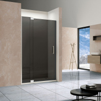 Душевая дверь Extra VDP-1E8090CG, 800/900, хром, стекло тонированное - Gidratop.ru изображение