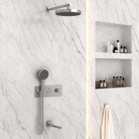 Душевой комплект VSFW-432TI2CH встраиваемый, хром - Gidratop.ru изображение