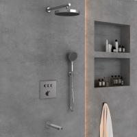 Душевой комплект Inspire VSFW-431I2CH встраиваемый, хром - Gidratop.ru изображение