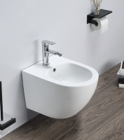 Подвесное биде Globo VB1-14S, цвет белый - Gidratop.ru изображение