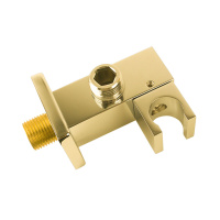 Держатель ручного душа VSC-41BG с подводом воды, золото - Gidratop.ru изображение