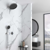 Душевой комплект VSFW-422TI3CH встраиваемый, термостатический, двухрежимный, хром - Gidratop.ru изображение