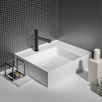 Смеситель для раковины Groove VBF-4G1MB, черный - Gidratop.ru изображение