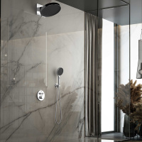 Душевой комплект Inspire VSFW-3I22MT3CH встраиваемый, термостатический, двухрежимный, хром - Gidratop.ru изображение