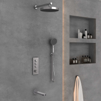 Душевой комплект Inspire VSFW-433TI5CH встраиваемый, хром - Gidratop.ru изображение