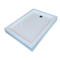 Поддон для душа акриловый VST-3AR-9012, 1200*900*150, сифон Ф90 с гидрозатвором - Gidratop.ru изображение