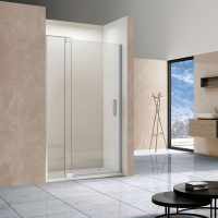 Душевая дверь Extra VDP-1E9010CL, 900/1000, хром, стекло прозрачное - Gidratop.ru изображение