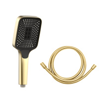 Ручной душ с шлангом VSHN-41HBG, золото - Gidratop.ru изображение