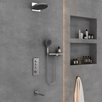 Душевой комплект VSFW-433TI1RCH встраиваемый, хром - Gidratop.ru изображение