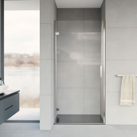 Душевая дверь Flex VDP-1F900CL, 900, хром, стекло прозрачное - Gidratop.ru изображение