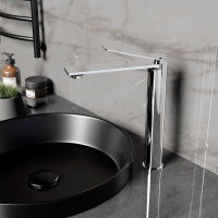 Смеситель для раковины Verse VBF-2VE2CH однорычажный, хром - Gidratop.ru изображение