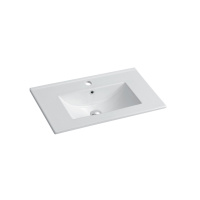 Раковина VBS-13970S1 керамическая, цвет белый - Gidratop.ru изображение