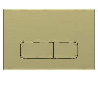 Кнопка смыва Vincea VFP-002BG, цвет брашированное золото - Gidratop.ru изображение