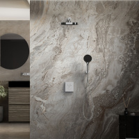 Душевой комплект Inspire VSFW-3I21T2CH встраиваемый, термостатический, 2 режима, хром - Gidratop.ru изображение