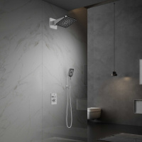 Душевой комплект Inspire VSFW-3I21MT4CH встраиваемый, термостатический, двухрежимный, хром - Gidratop.ru изображение