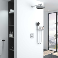 Душевой комплект Inspire VSFW-3I21MT2RCH встраиваемый, термостатический, двухрежимный, хром - Gidratop.ru изображение