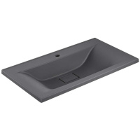 Раковина VCB-3M900G из кварцевого камня, цвет серый - Gidratop.ru изображение