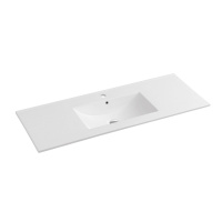 Раковина VBS-13120 керамическая, цвет белый - Gidratop.ru изображение