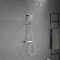 Душевая стойка Next VSFS-1N0TCH термостатическая, хром - Gidratop.ru изображение