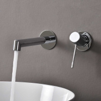 Смеситель для раковины Desire VBFW-1D1CH встраиваемый однорычажный, хром - Gidratop.ru изображение