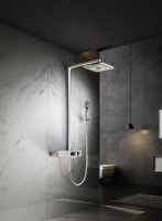 Душевая стойка Inspire VSFS-3I13TCH термостатическая с изливом, хром - Gidratop.ru изображение