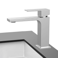 Смеситель для раковины Cube VBF-1C01CH однорычажный, хром - Gidratop.ru изображение