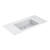 Раковина VCB-13100W из искусственного камня, цвет белый - Gidratop.ru изображение