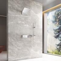 Душевой комплект Futura VSFW-2F11TCH термостатический встраиваемый, 3 режима, хром - Gidratop.ru изображение