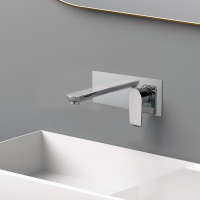 Смеситель для раковины Esse VBFW-1E1CH встраиваемый однорычажный, хром - Gidratop.ru изображение