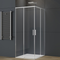 Душевой уголок Soft 2 VSS-3SO2900CL, 900*900, хром, стекло прозрачное - Gidratop.ru изображение