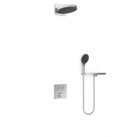 Душевой комплект VSFW-4I211RCH встраиваемый, двухрежимный, хром - Gidratop.ru изображение