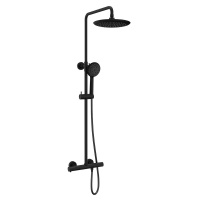 Душевая стойка Desire VSFS-1D0TMB термостатическая, черный - Gidratop.ru изображение