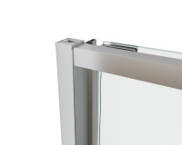 Душевой уголок Tesi VSRW-7TS9012CL, 1200*900, хром, стекло прозрачное - Gidratop.ru изображение