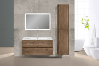 База под раковину Vico 1000 подвесная, 2 выкатных ящика soft close, V.Oak - Gidratop.ru изображение