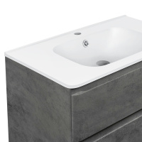 Раковина VCB-2VP800W из искусственного камня, цвет белый - Gidratop.ru изображение