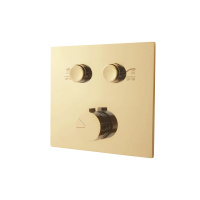 Душевой комплект VSFW-4211RBG встраиваемый, 2 режима, брашированное золото - Gidratop.ru изображение