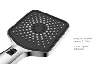 Ручной душ с шлангом Inspire VSHN-3I4HCH, хром - Gidratop.ru изображение