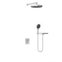 Душевой комплект Inspire VSFW-3I21MT2RCH встраиваемый, термостатический, двухрежимный, хром - Gidratop.ru изображение