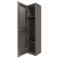 Шкаф Elise VSC-4EL150MG подвесной, 1500*350*350, серый матовый - Gidratop.ru изображение