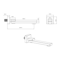 Излив VSWS-41GM, вороненая сталь - Gidratop.ru изображение