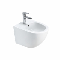 Подвесное биде Globo VB1-14S, цвет белый - Gidratop.ru изображение