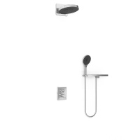 Душевой комплект Inspire VSFW-3I21T1RCH встраиваемый, термостатический, 2 режима, хром - Gidratop.ru изображение