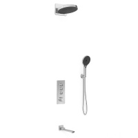 Душевой комплект VSFW-433TI1CH встраиваемый, хром - Gidratop.ru изображение