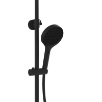 Душевая стойка Inspire VSFS-3I12TMB термостатическая с изливом, 30см верх.душ, черный - Gidratop.ru изображение