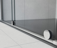 Душевая дверь Arno VPS-1A150CL, 1500, хром, стекло прозрачное - Gidratop.ru изображение