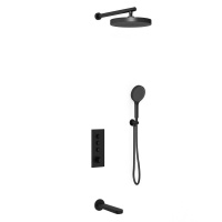 Душевой комплект Inspire VSFW-433TI5MB встраиваемый, черный - Gidratop.ru изображение