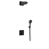 Душевой комплект VSFW-4I211MB встраиваемый, черный - Gidratop.ru изображение