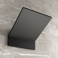 Душевой комплект Futura VSFW-2F11TMB термостатический встраиваемый, 3 режима, черный - Gidratop.ru изображение